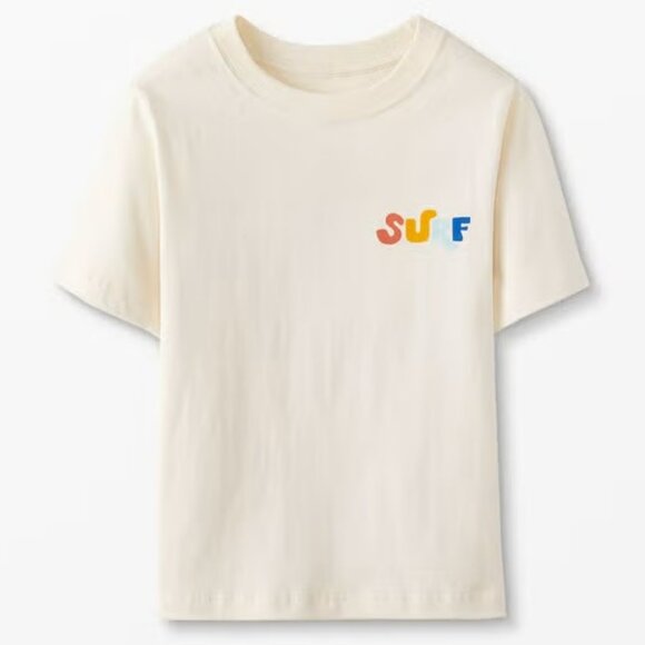 HANNA ANDERSSON Short Sleeve Surf Tee Tshirt Top - 130 (8) - (NEW) - Picture 1 of 7